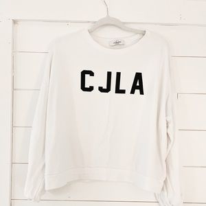 CJLA sweatshirt | balloon sleeves | trendy & comfy